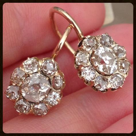 Diamond, Antique and Vintage Earrings .